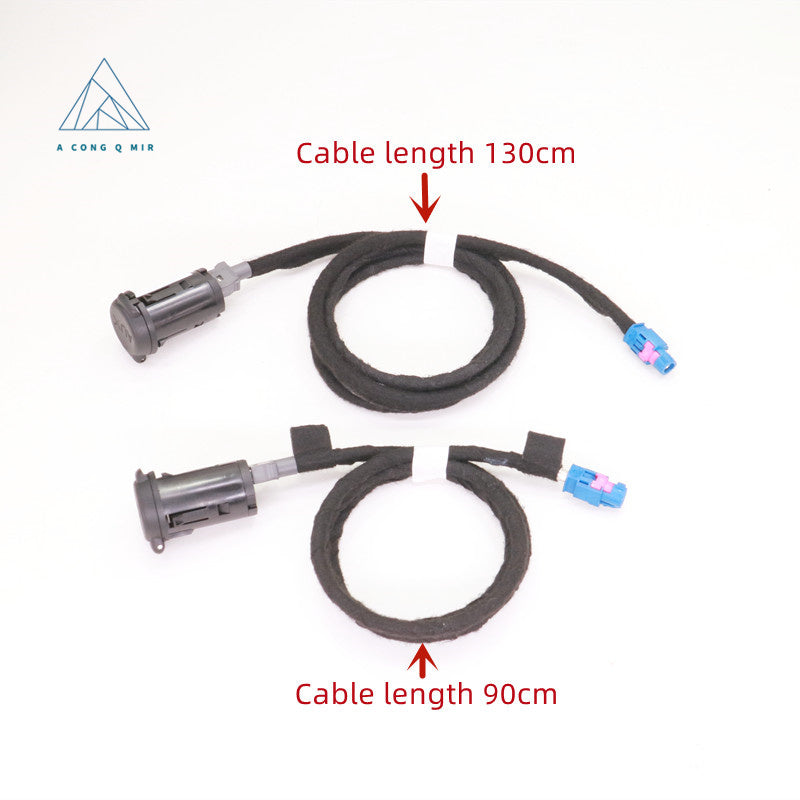 For NAC radio for Peugeot, Citroen and DS models, USB cable, USB port 2 cable.