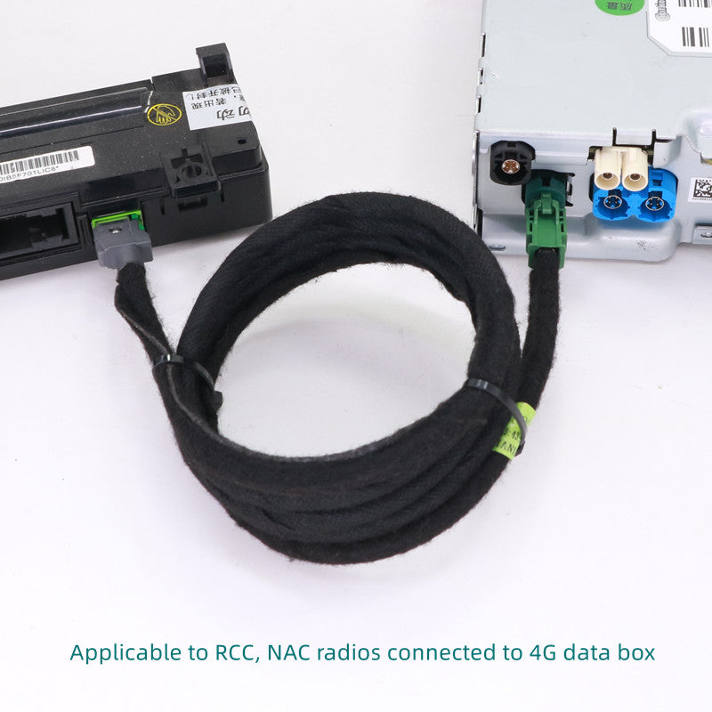 Peugeot Citroen USB cable changes the round USB port to a square one NAC/RCC 4G network data connection cable