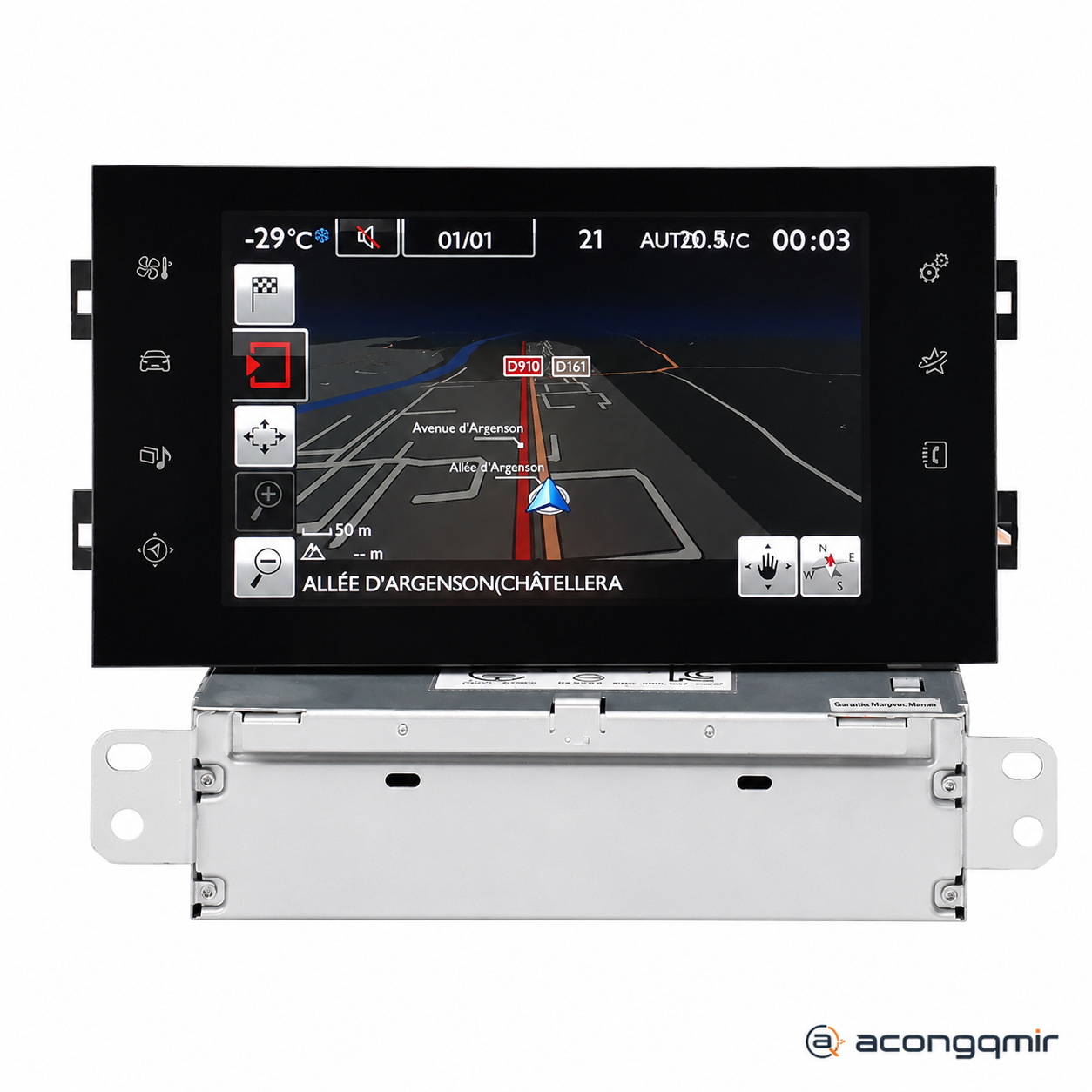 Peugeot Citroen DS SMEG PLUS SEMG + radio system touch screen