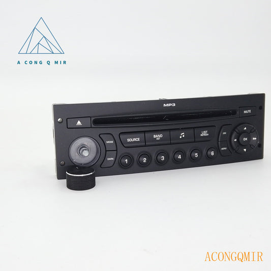 Apply to Peugeot Citroen RD4 Player Sound Knob Switch button Adjust the button volume adjustment knob