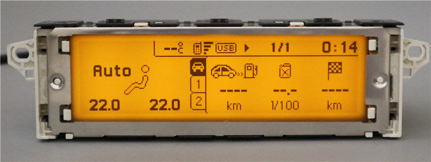 Peugeot 407 multi-function screen Type C screen