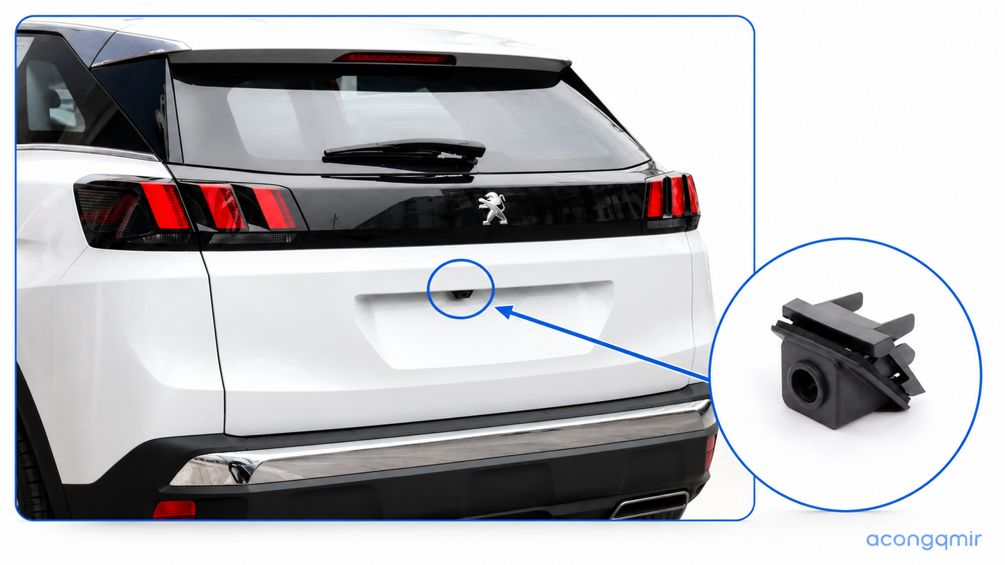 For Peugeot 3008 5008 Citroen Tianyi C5 AIRCROSS rear camera housing rear camera bracket