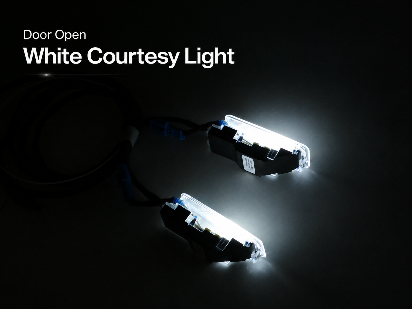 OEM-Style Dual-Color Footwell Lighting Retrofit Kit for Peugeot Citroën DS BSI 2010