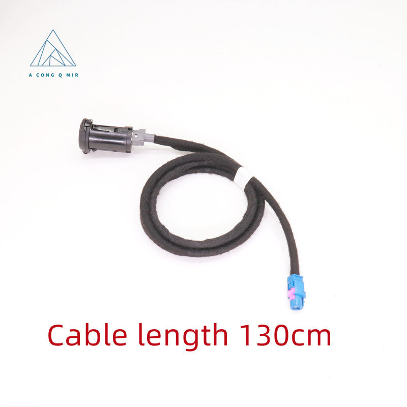 For NAC radio for Peugeot, Citroen and DS models, USB cable, USB port 2 cable.