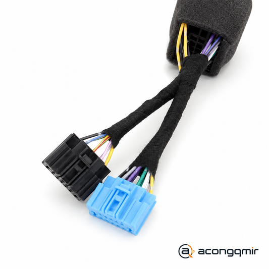 Applicable to Peugeot Citroen RCC or NAC radio, replaced with IVI AI2 radio adapter cable adapter harness