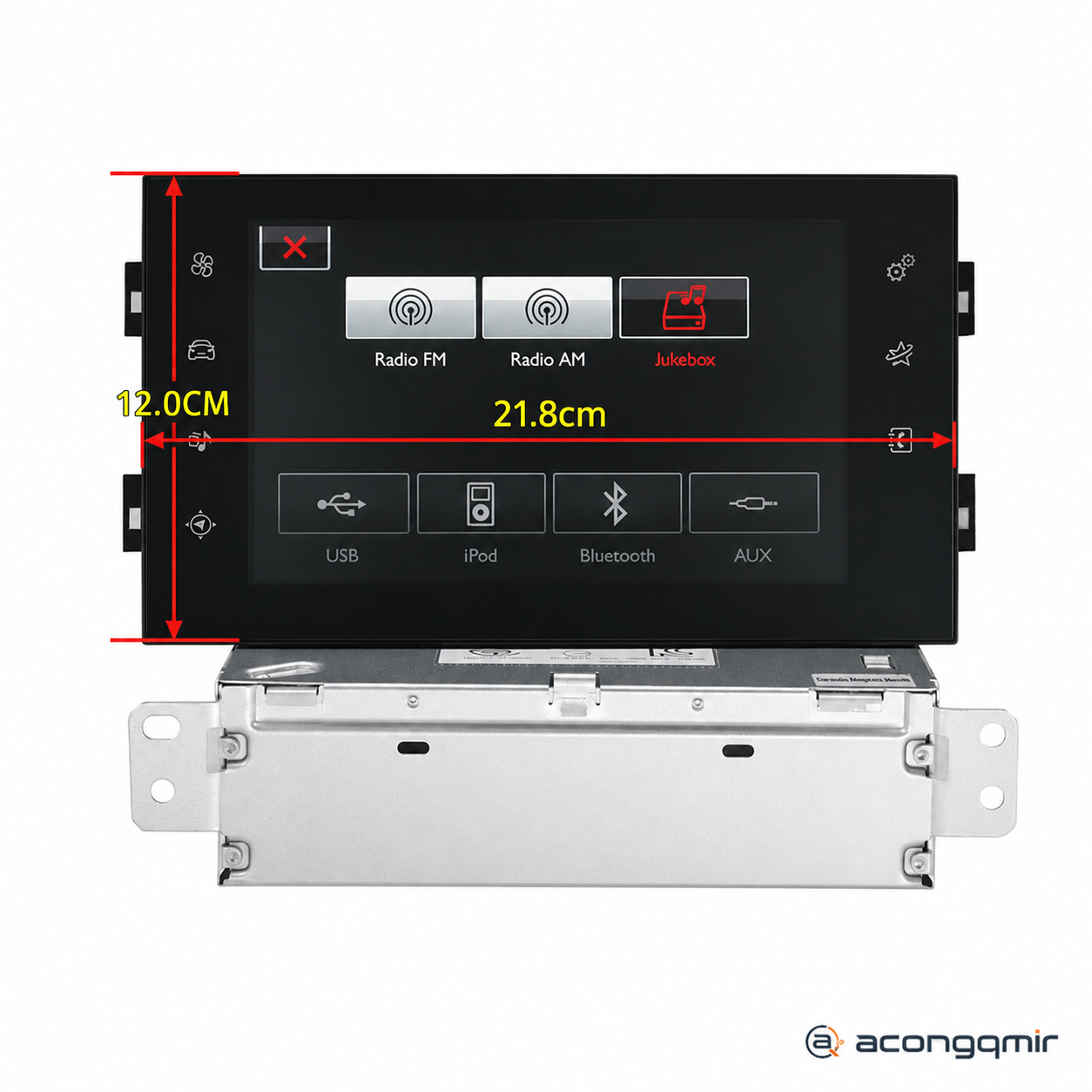 Peugeot Citroen DS SMEG PLUS SEMG + radio system touch screen