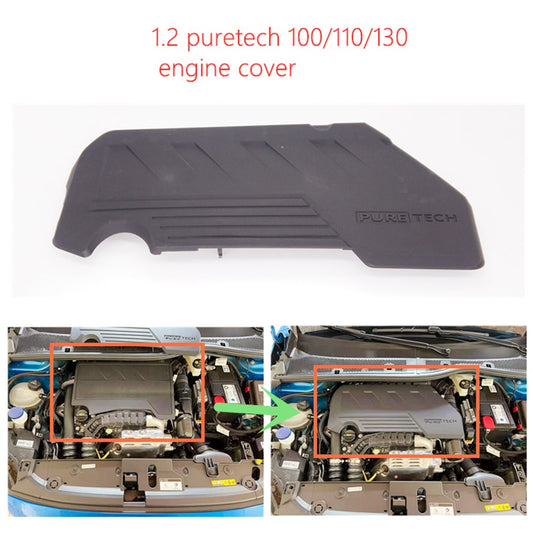1.2 puretech 100/110/130 engine cover decorative cover, decorative plate 208